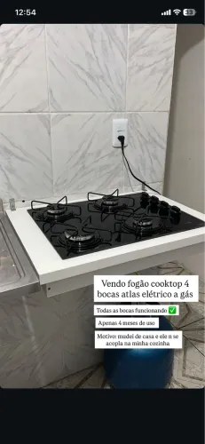 Fogão cooktop
