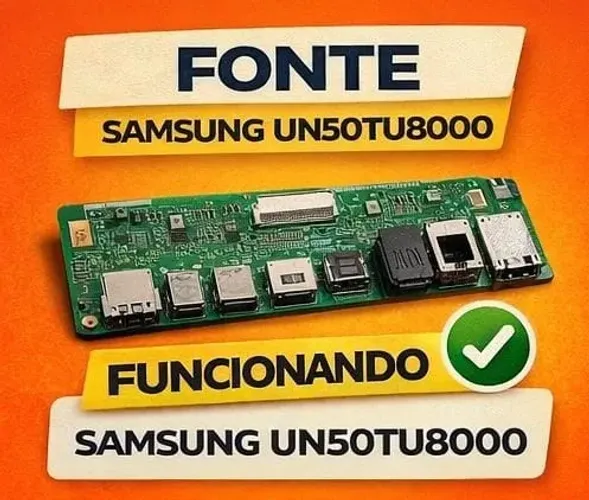 Fonte original de energia da Samsung UN50TU8000