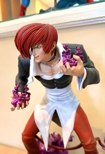 Estátua The king of fighters ( KOF TKOF ) Iori