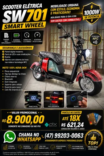 Scooter elétrica 1000w