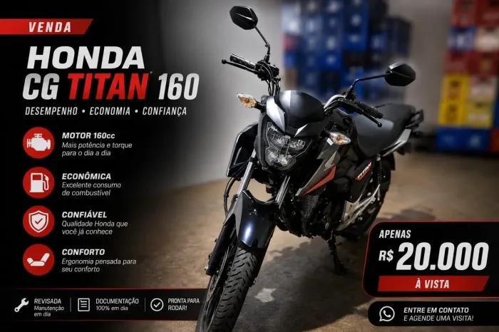 Vendo titan 160