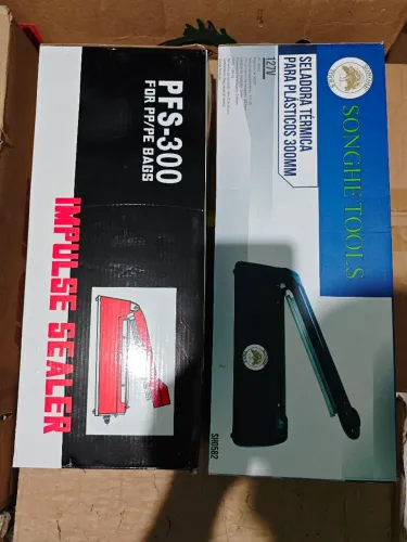 Seladora Térmica Para Pacotes Plásticos NOVA Celadora Termica Coladora Ternica De Pacote