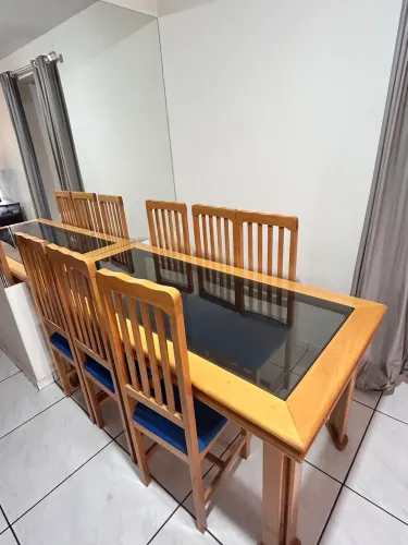 Mesa de jantar 6 lugares