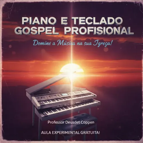 Curso Piano e Teclado GOSPEL PROFISSIONAL