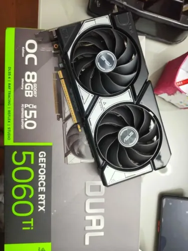 PLACA DE VÍDEO RTX 5060TI 8GB ASUS