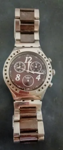 Relógio Swatch Irony pulseira aço