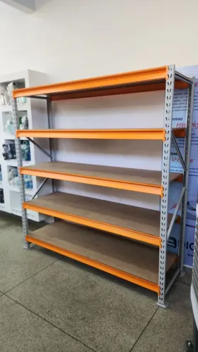 Mini porta paletes,ideal para organizar seu estoque