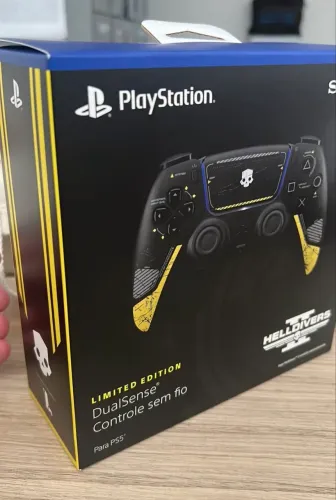 Controle Dualsense Sony Helldivers 2 Edição Limitada
