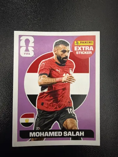 FIGURINHA DO MOHAMAD SALAH EXTRA STICKER REGULAR