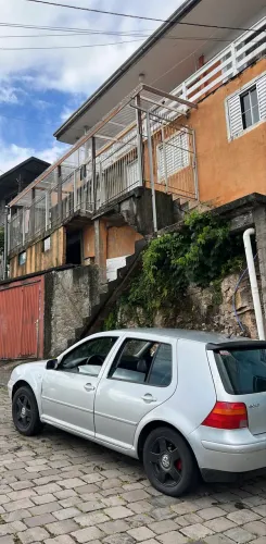 Rodas aro 15 originais golf mk4, 4 pneus meia vida 
