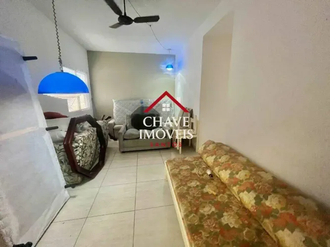 Apartamento para alugar, 80 m² por R$ 4.500,02/mês - José Menino - Santos/SP