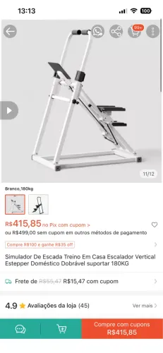 Simulador de escada NOVO