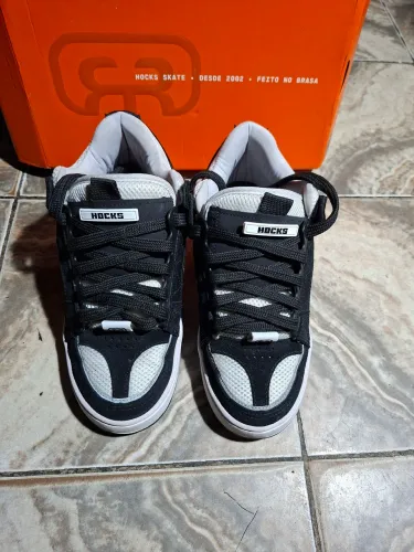 Tenis Hocks bold petitpoa Novo para skate/ moda streetweat