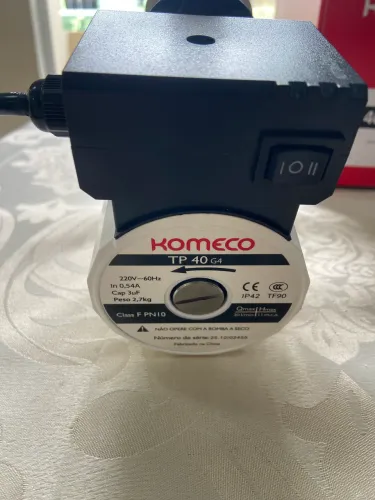 Mini bomba/pressurizador de água 220 V