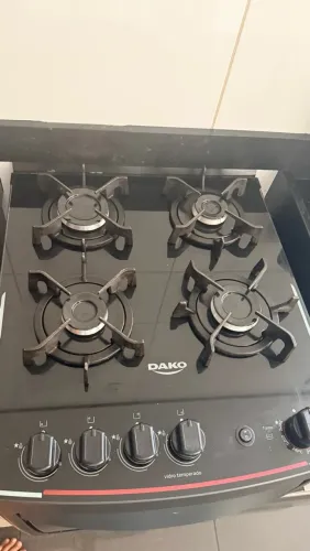 Aceito Oferta ! Fogão Dako 4 bocas Vidro 