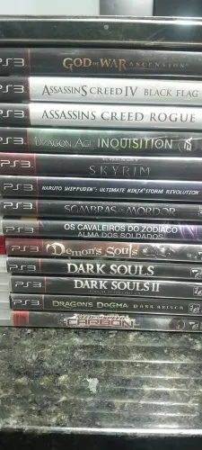 Lote jogos ps3