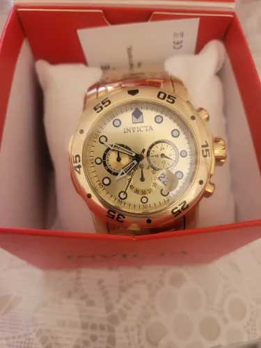 Invicta 0074 movimento Suíço original garantia invicta de 2 ano