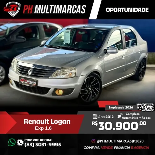 Renault Logan Expression Hi-flex 1.6 8V 4P 2012