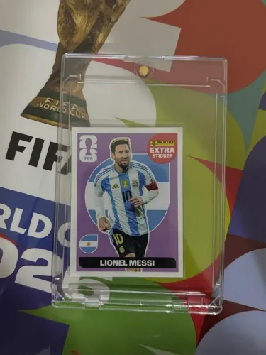 Figurinha legend REGULAR ( roxa ) messi 2026