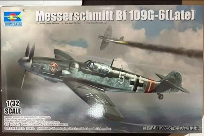 PLASTIMODELISMO TRUMPETER ME BF109G-6 1:32