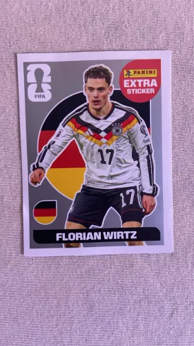 Figurinha copa do mundo 2026 Florian Wirtz legend prata