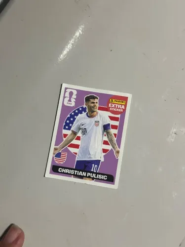 Figurinha extra original Christian Pulisic