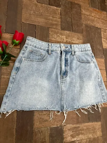 Saia jeans SHEIN