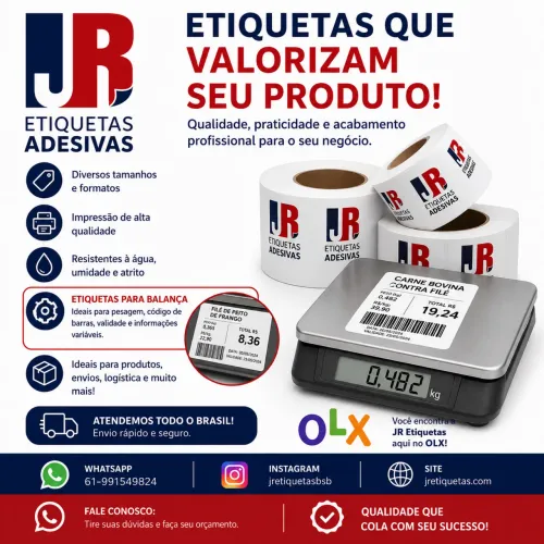 Etiquetas JR etiquetas