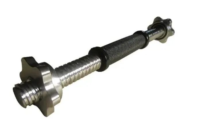 Haltere em Aço Maciço para Musculação 35cm