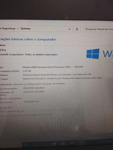 Notebook Acer aspire 3050