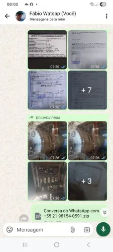 CALDEIRA ATA 1.000 KG VAPOR ÓLEO BPF 
