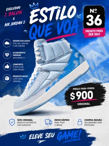 Tênis air Jordan 
