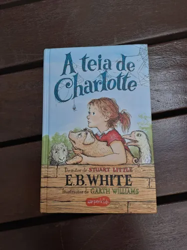 Livro a teia de Charlotte capa dura