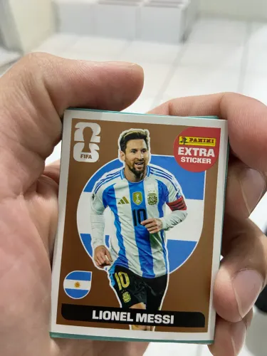 Messi figurinha 