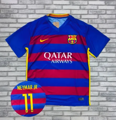 Camisa de Time Barcelona Retrô Neymar 11