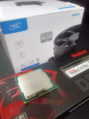 Kit Processador Intel 1155 + Cooler + 4GB DDR3 1600