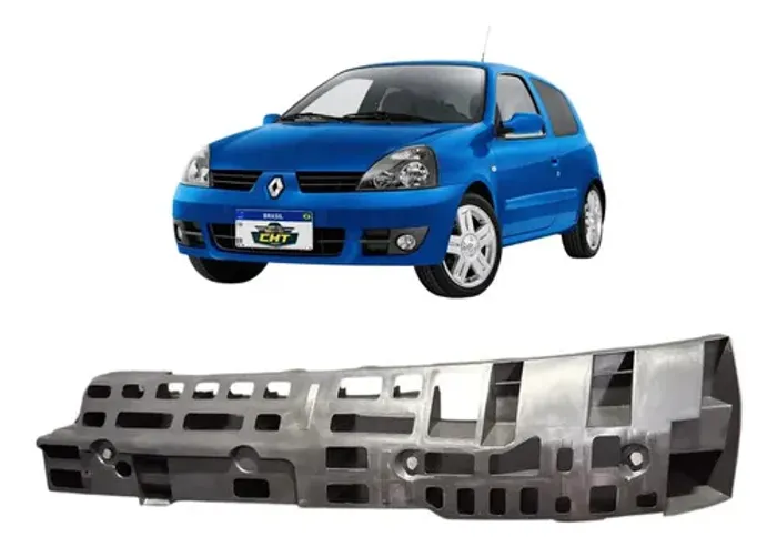 Alma Parachoque Dianteiro Esquerdo Clio 2006 A 2011