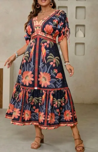 Vestido Longo Novo(42 ao 46)