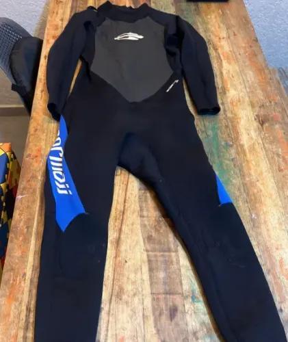 roupa de borracha mormaii long john xl
