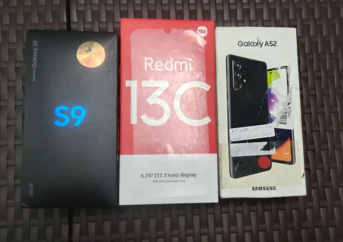 Caixa de celular vazia