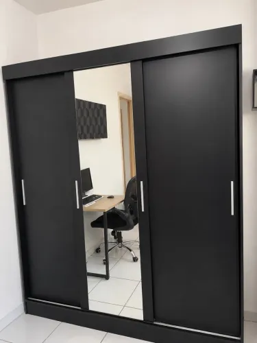 Guarda Roupa Casal com Espelho