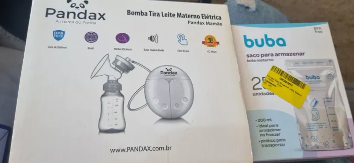 Bomba elétrica para tirar leite