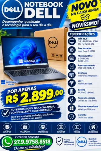 Vendo Notebook Dell