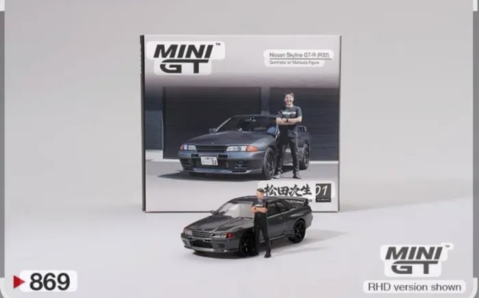Míni GT Nissan r32 Matsuda lacrado 