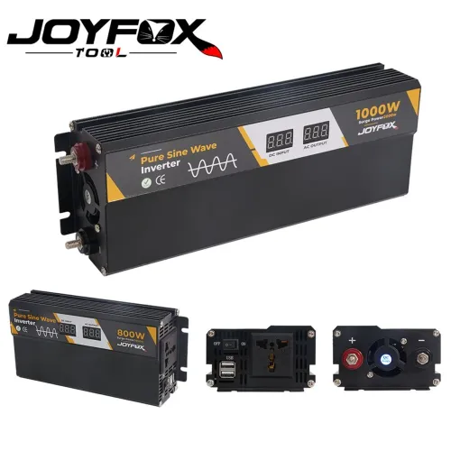 Inversor de onda senoidal pura Joyfox 1000W Pico 2000W