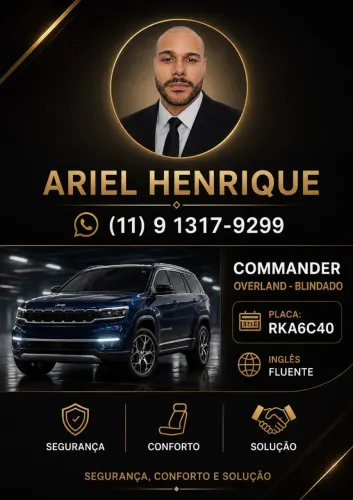Transporte executivo bilíngue