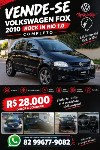 Volkswagen Fox City 1.0mi/ 1.0mi Total Flex 8V 3P 2010