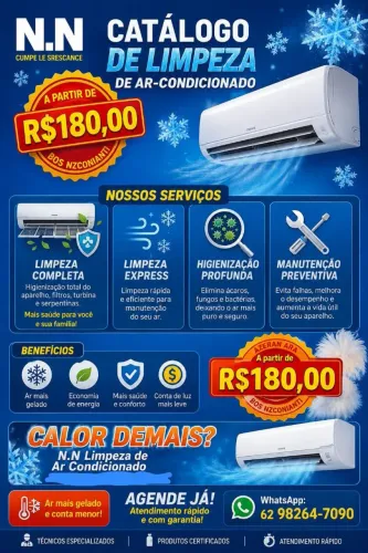 Limpeza de ar condicionado
