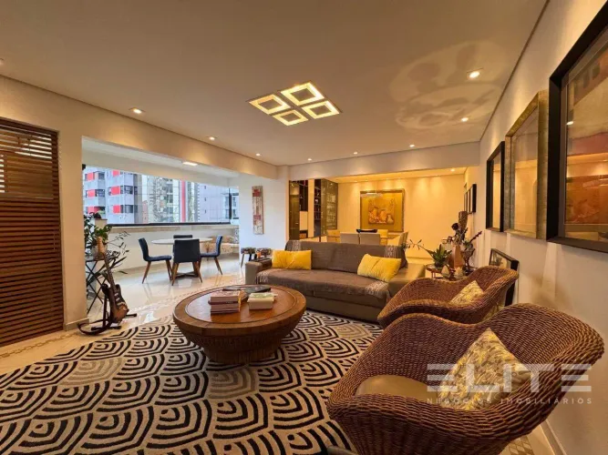 APARTAMENTO MOBILIADO 190 M² ALTO PADRÃO PARA LOCAÇÃO BAIRRO JARDIM, SANTO ANDRÉ/SP