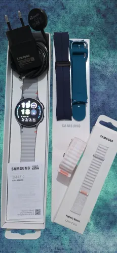 Samsung Galaxy Watch7 Smartwatch 44mm Bt Galaxy Ai - Prata